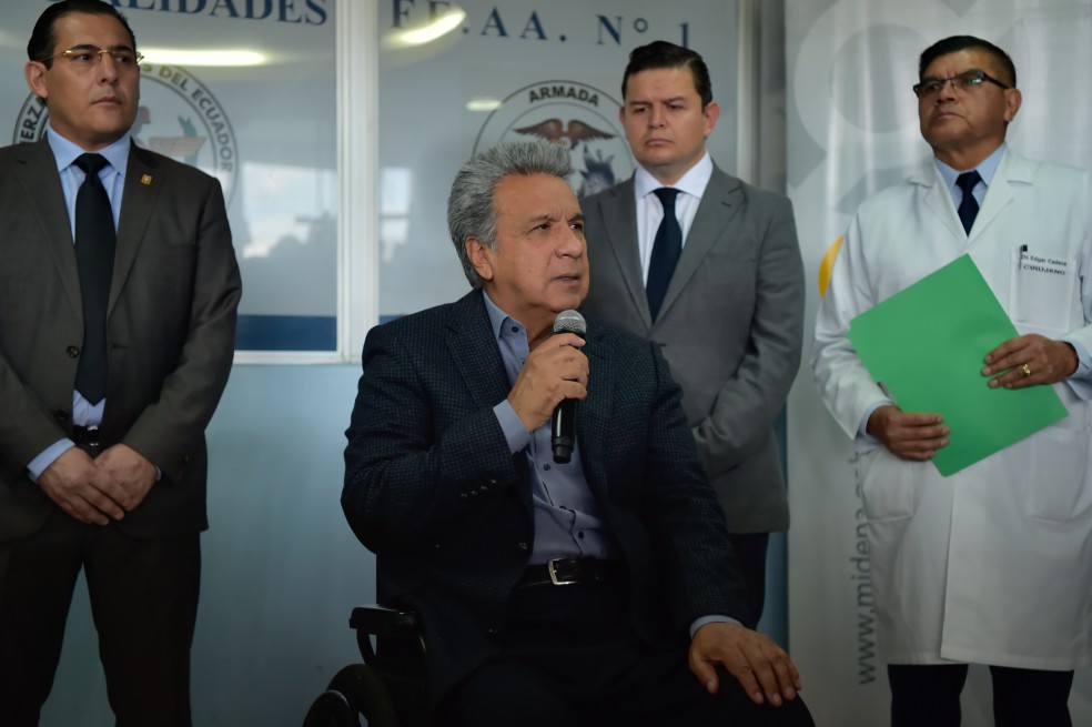 EE. UU. apoya a Lenín Moreno y sus reformas económicas en Ecuador