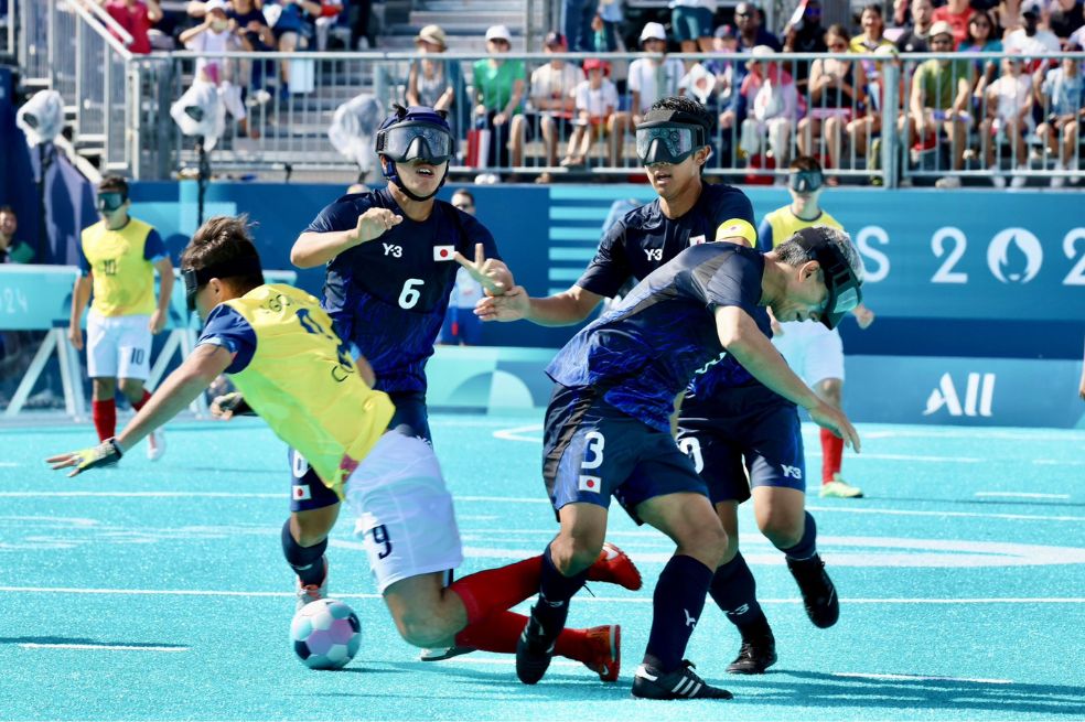 Selección de Colombia de fútbol para ciegos debutó con victoria en París 2024