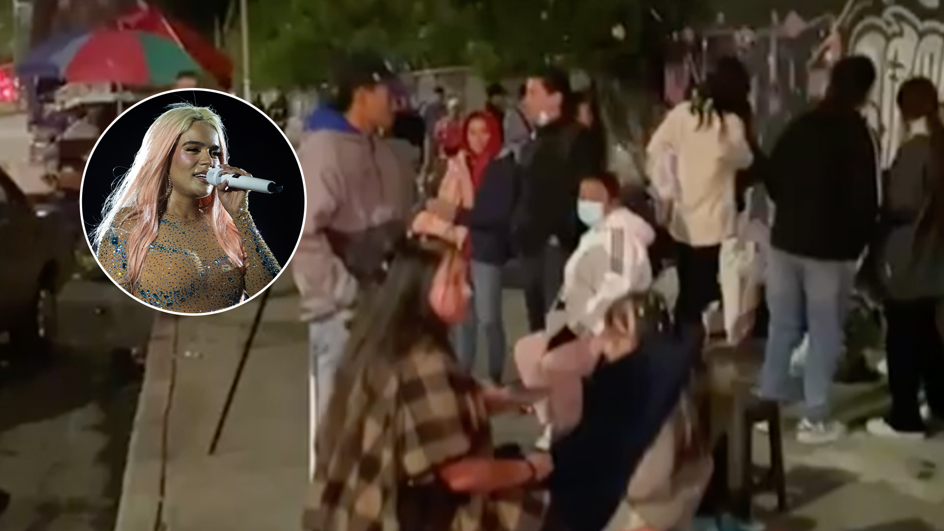 En la red social X denuncian irregularidades a la entrada del concierto de Karol G