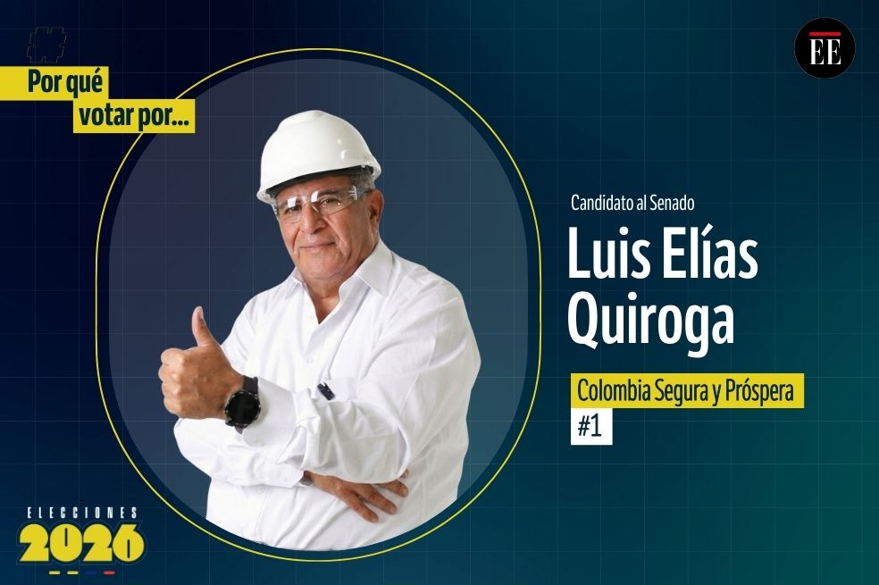 “Por qué votar por”: Luis Elías Quiroga Arjona, candidato al Senado