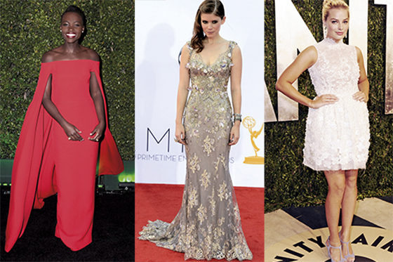 BEVERLY HILLS, CA - JANUARY 12: Lupita Nyong'o arrives for Fox And FX's 2014 Golden Globe Awards Party - Arrivals on January 12, 2014 in Beverly Hills, California. Gabriel Olsen/Getty Images/AFP