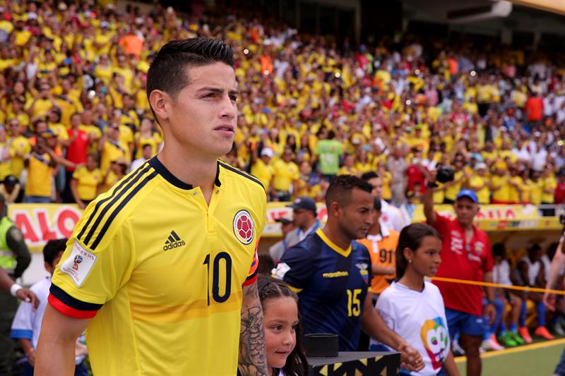 «Es vital cuando uno juega y tiene el apoyo de todos»: James Rodríguez