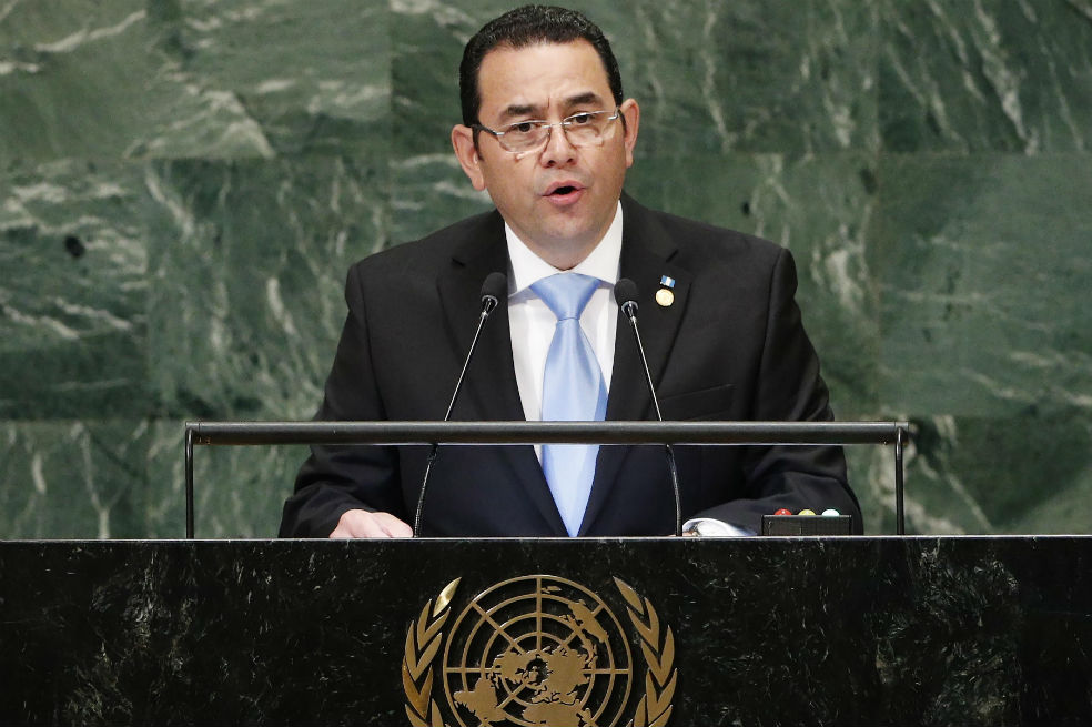 Presidente de Guatemala: comisión anticorrupción es «amenaza para la paz»