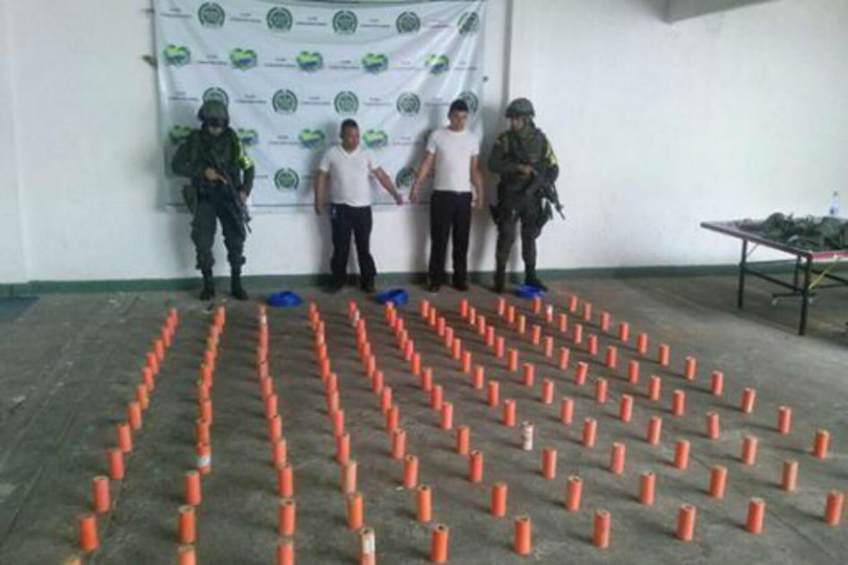Incautan 70 kilos de explosivo en bus que cubría la ruta Ipiales-Bogotá