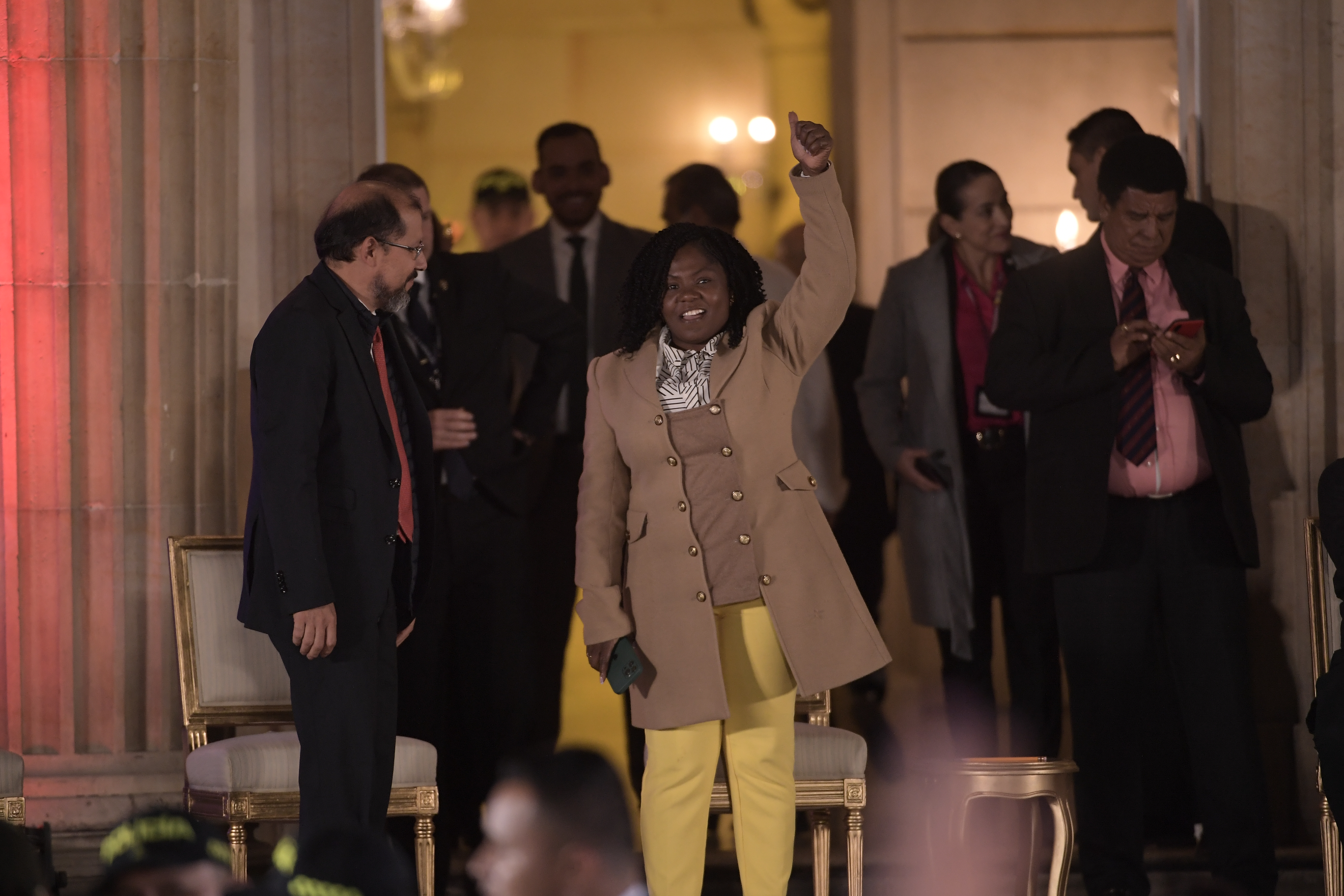Vicepresidenta Francia Márquez inicia su viaje a África