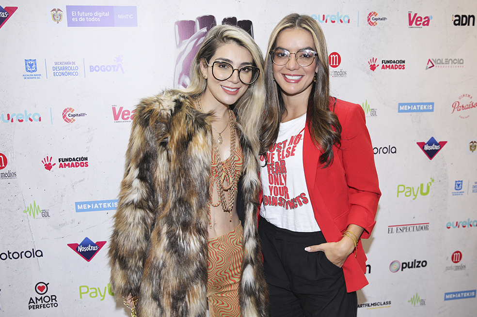 Marilyn Patiño y Elianis Garrido