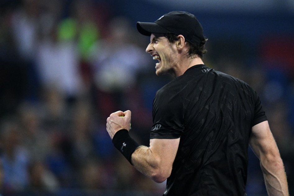 Andy Murray logró su tercer título en Shanghái. Foto: AFP