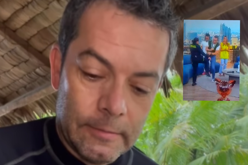 ¿Iván Lalinde de Día a Día fue “golpeado” por una oficial de policía? Esto pasó