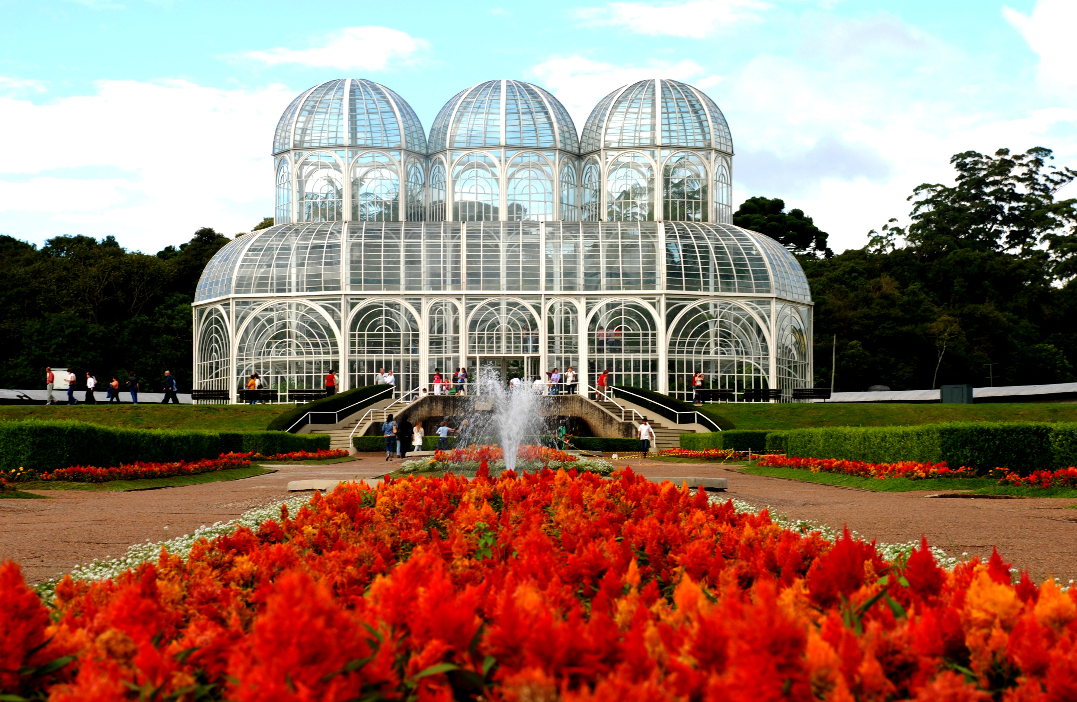 Jardim Botánico, en Curitiba.