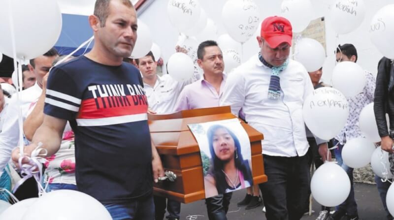 Yo estuve en el sepelio de uno de los niños bombardeados en San Vicente del Caguán