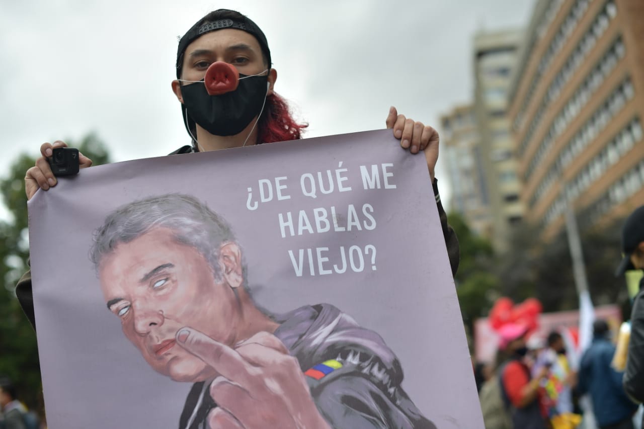 En fotos: así se vivieron las primeras horas del paro nacional este 21 de octubre en Bogotá