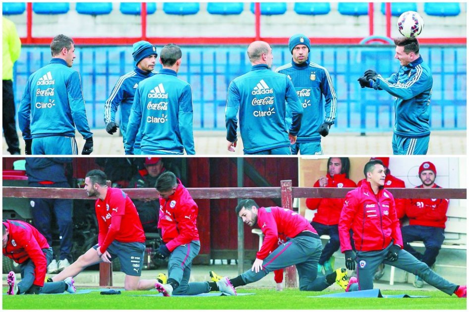 Argentina-Chile, a la conquista de América