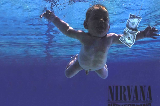 Carátula del disco "Nevermind".