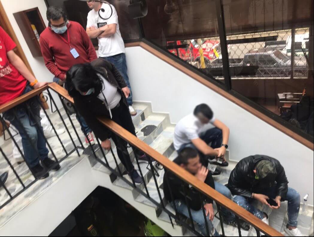 En libertad quedaron 40 de los 41 capturados por violar la cuarentena en Usaquén