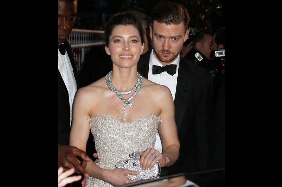 Jessica Biel y Justin Timberlake en Cannes 2013.