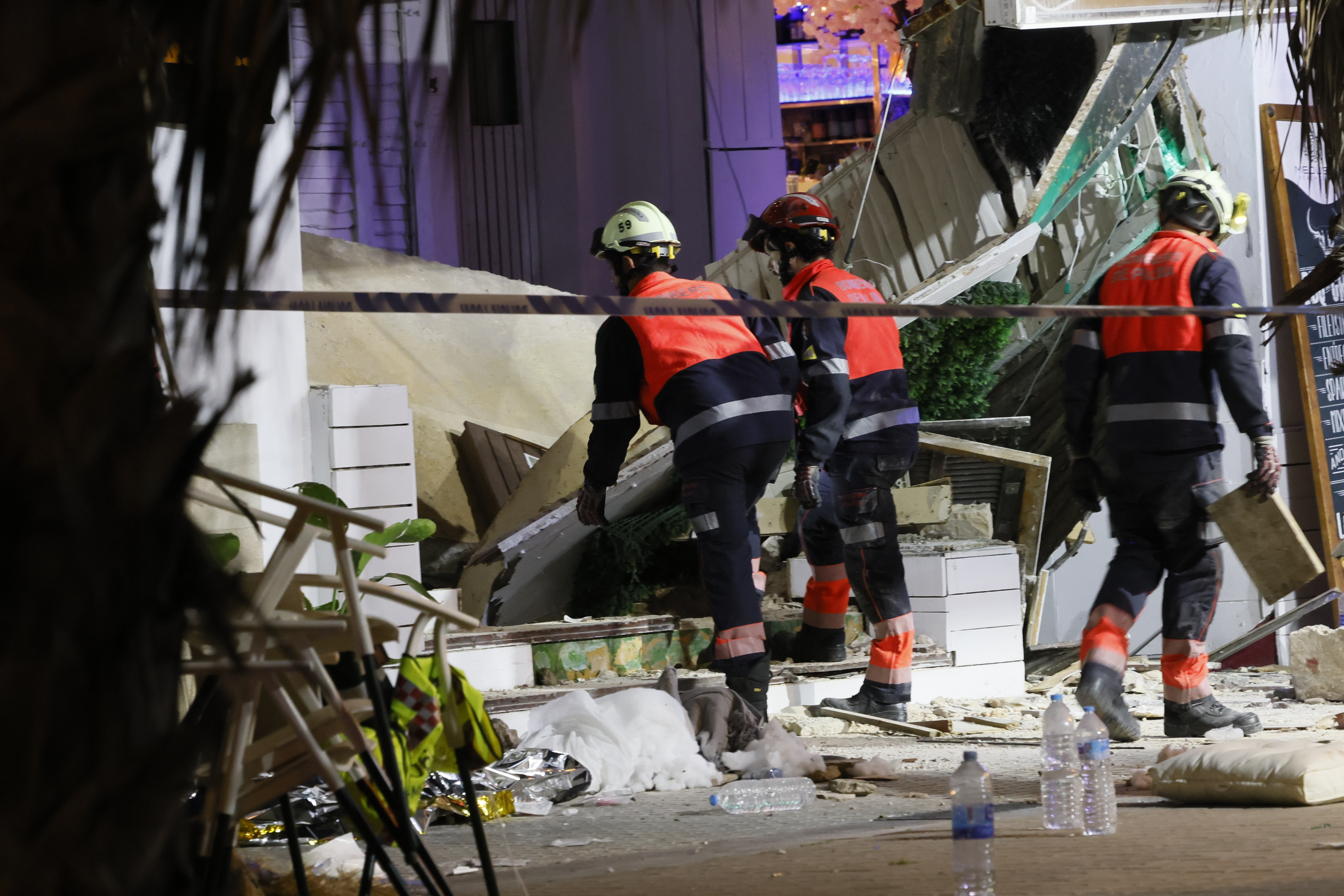 El restaurante que se derrumbó en Mallorca (España) no tenía licencia