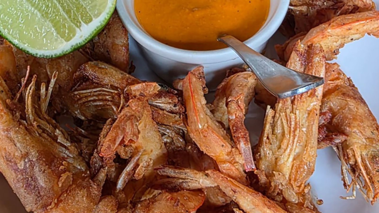 Receta para preparar gambitas fritas con romesco