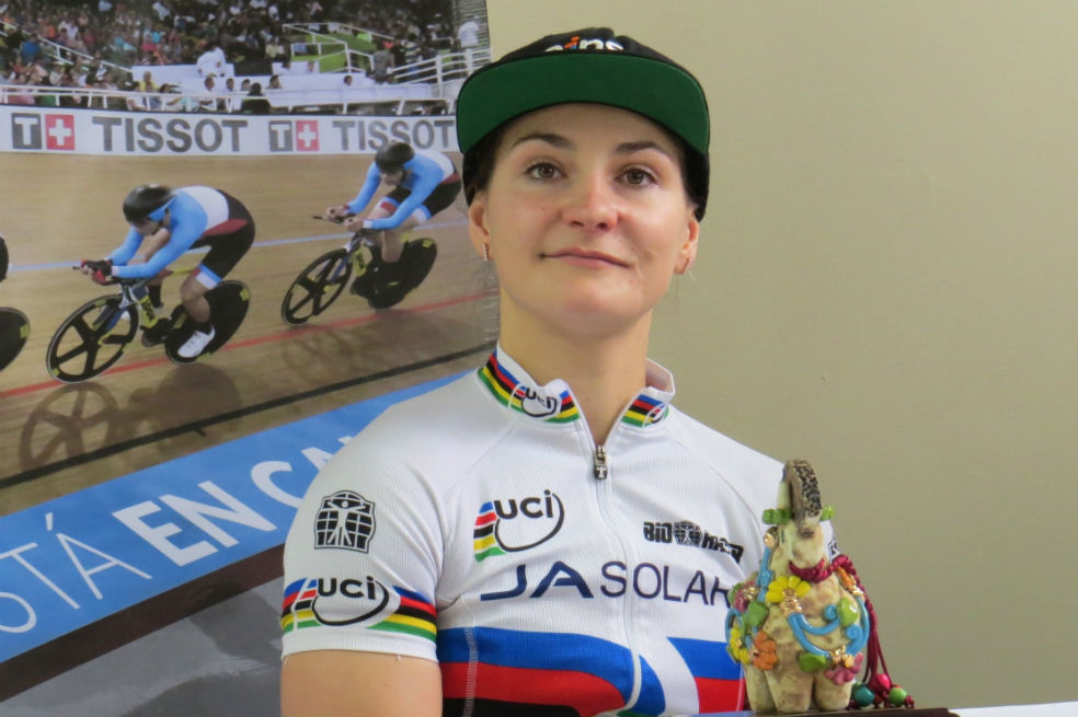 Kristina Vogel ha ganado tres Copas del Mundo en Cali. Foto: Organización
