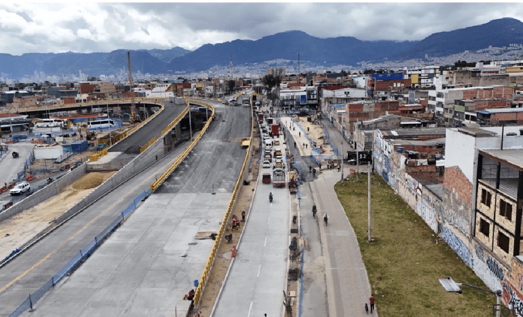 ¿Se acaban los trancones? Abren nuevos carriles en el sur de Bogotá