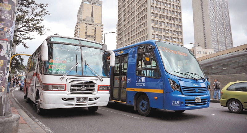 TM contempla una transición en la que integraría a todos los buses de transporte público al SITP. / Archivo