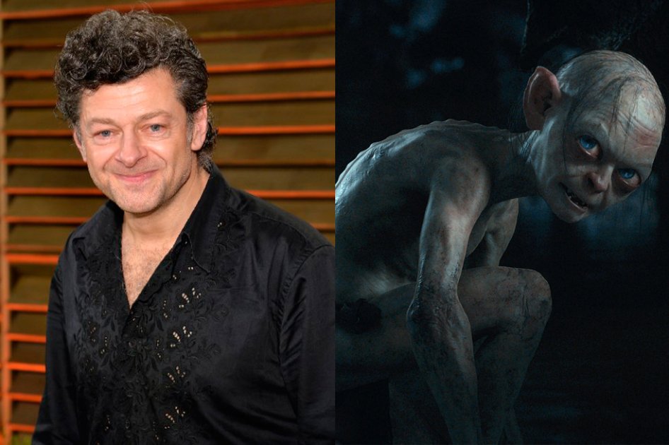 El actor Andy Serkis es conocido por su personaje Gollum (o Smeagol) en "El señor de los anillos".
