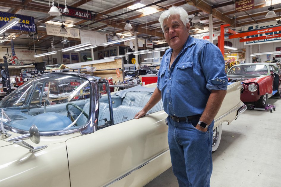 Jay Leno, presentador por 22 años de “The tonight show”, tiene hoy su propio programa de autos, que será lanzado este miércoles. / Foto: Cortesía