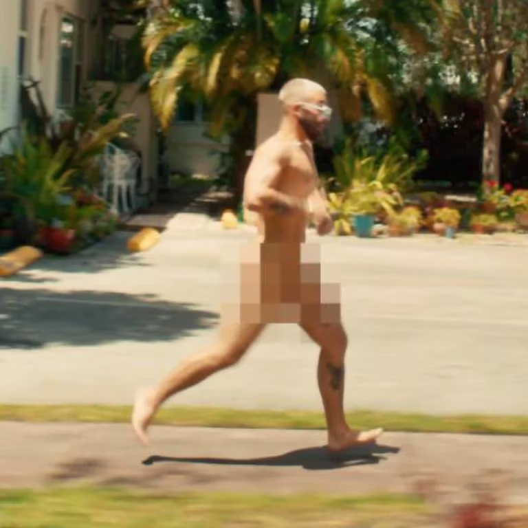 Manuel Turizo fue visto desnudo y corriendo por las calles de Miami: hay fotos