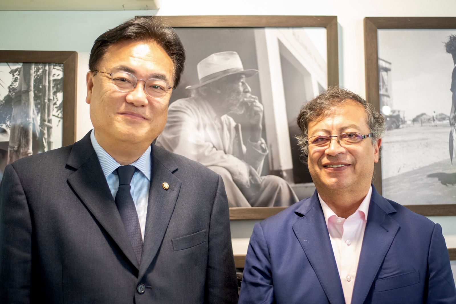 Reforma agraria, tema central de la reunión de Petro con delegados de Corea del Sur