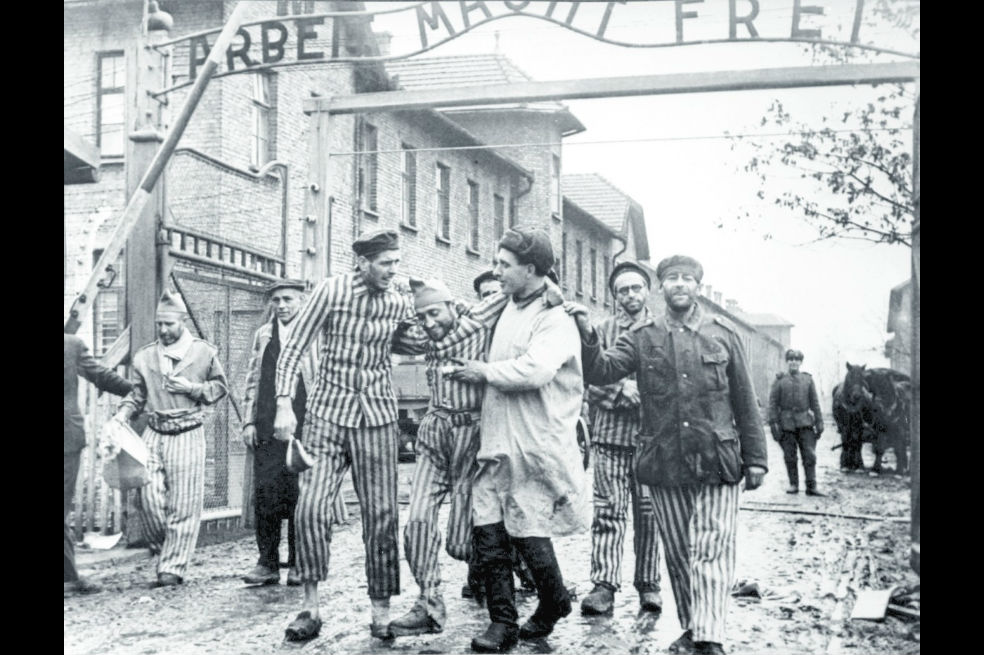 Los rostros de la liberación de Auschwitz