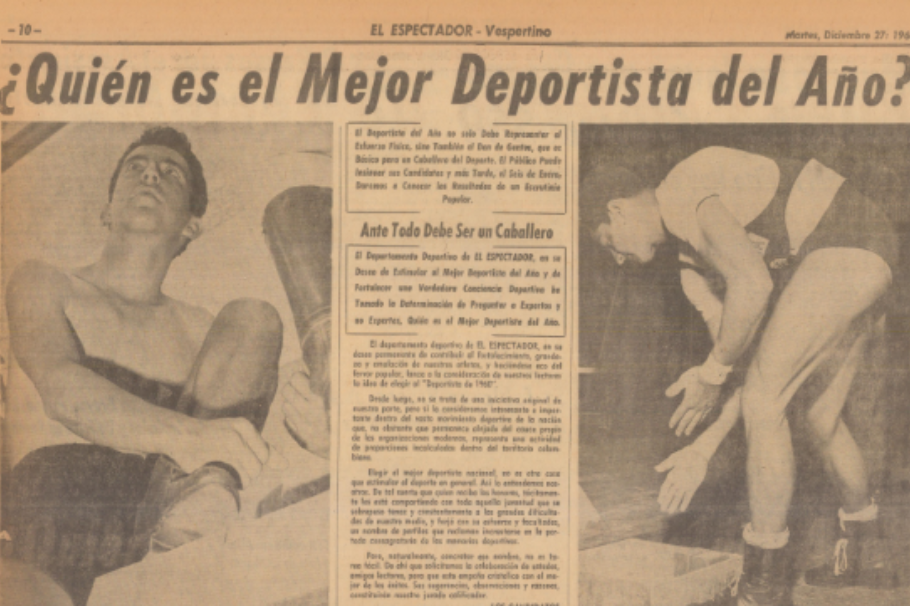Así se creó en 1960 el Deportista del Año: una idea que cumple 65 años