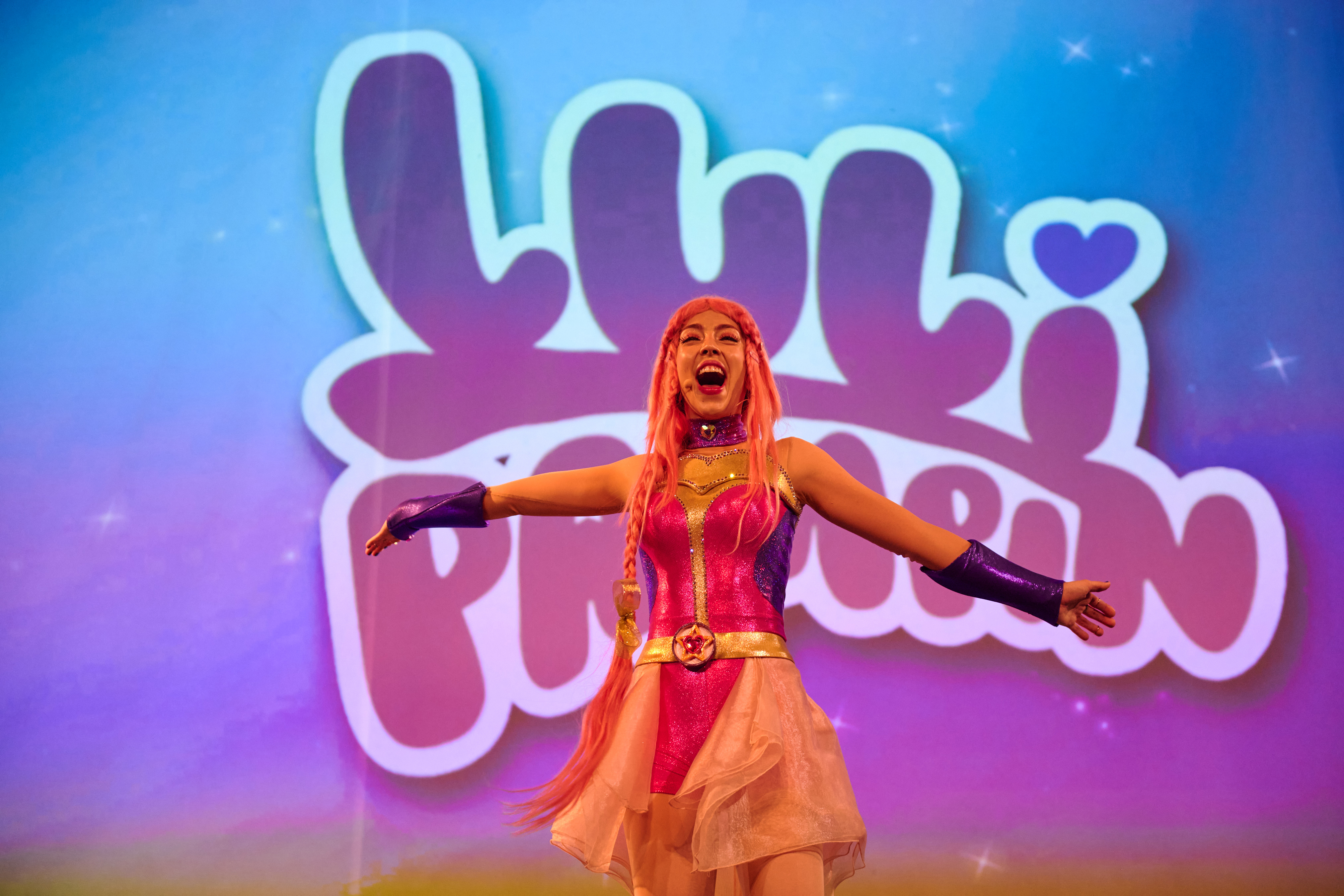 Luli Pampín, un ícono pop infantil de gira por Colombia