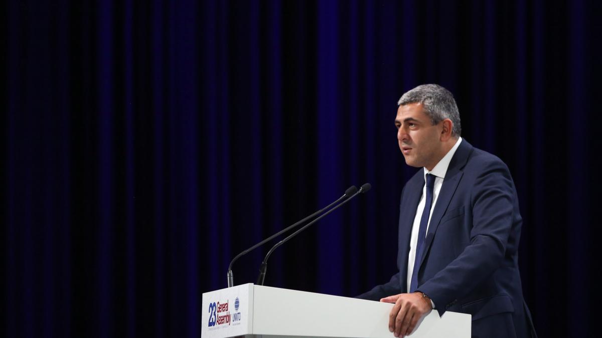 Pololikashvili es reelegido para un segundo mandato al frente de la OMT