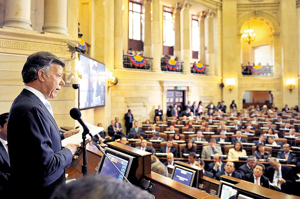 Un Congreso para la paz