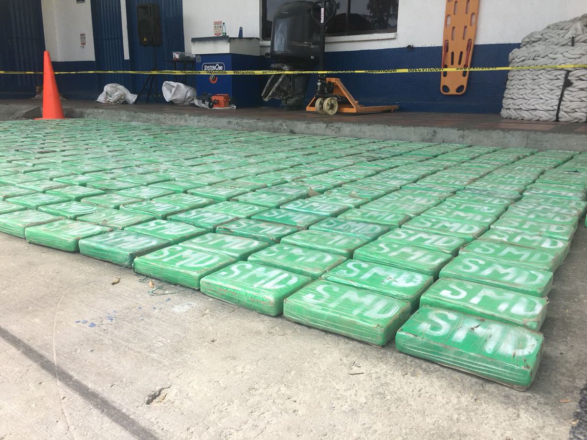 Decomisan en Santa Marta 3.390 kilos de cocaína lista para exportar