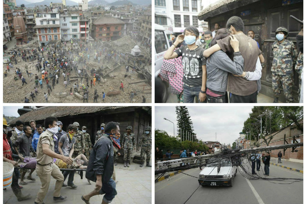 En imágenes: Tristeza y desesperación en Nepal tras fuerte terremoto