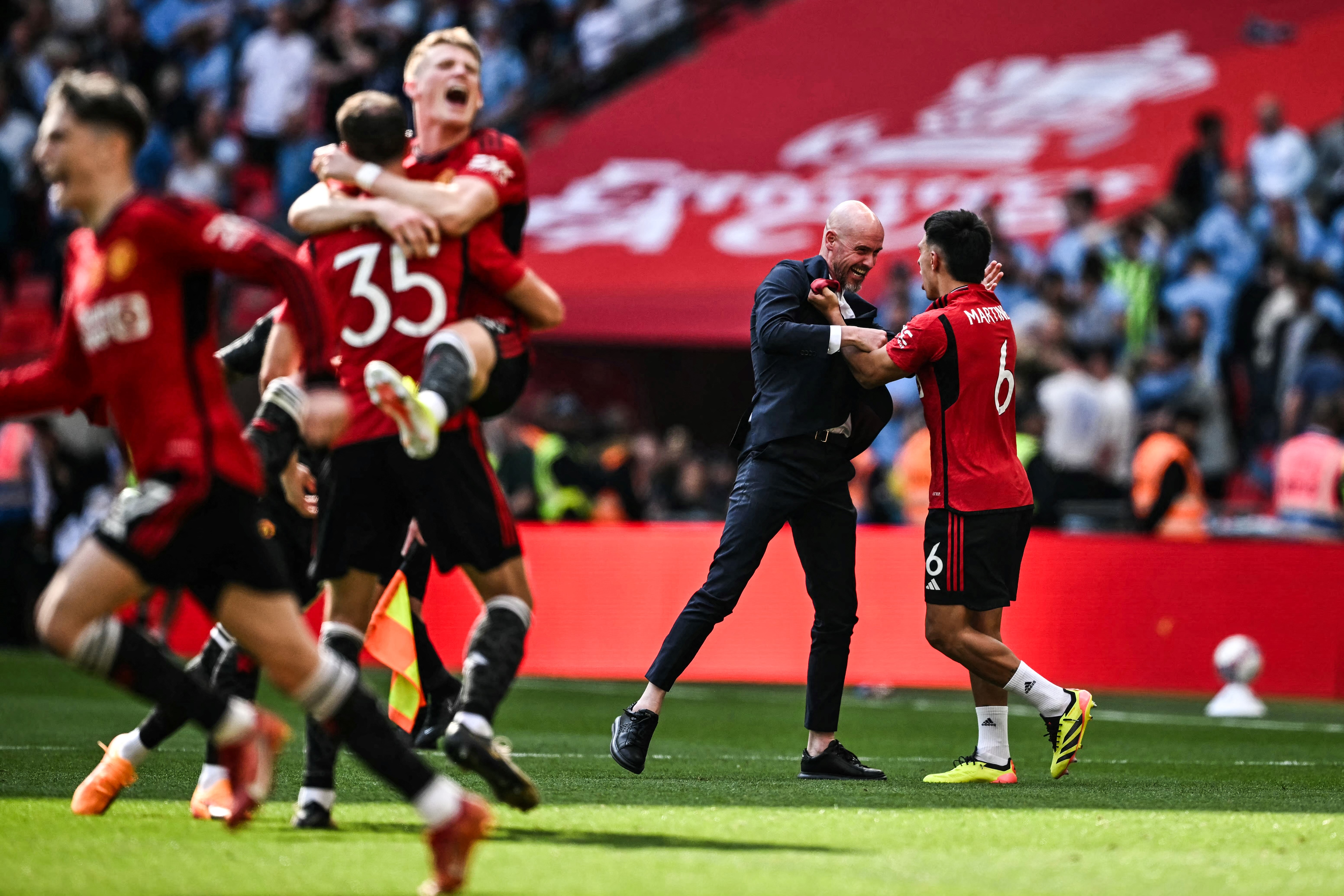 Manchester United sorprendió al City y se consagró campeón de la FA Cup
