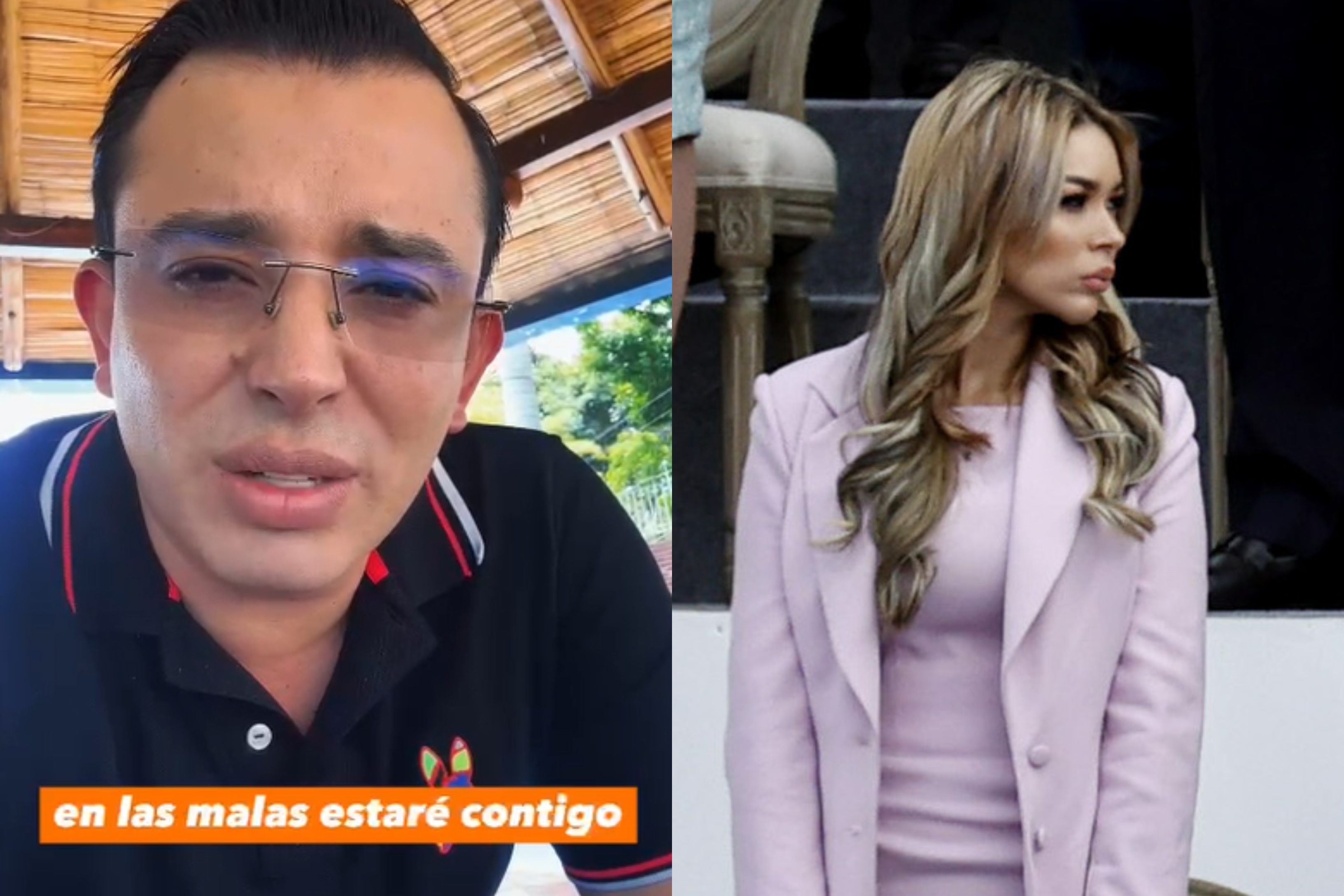 La reacción del congresista y prometido de Day Vásquez a su captura