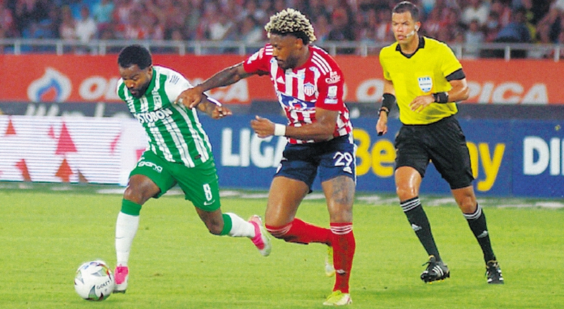 Nacional y Júnior definen el primer cupo a la final de la Liga BetPlay