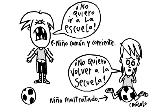 No quiero ir a la escuela