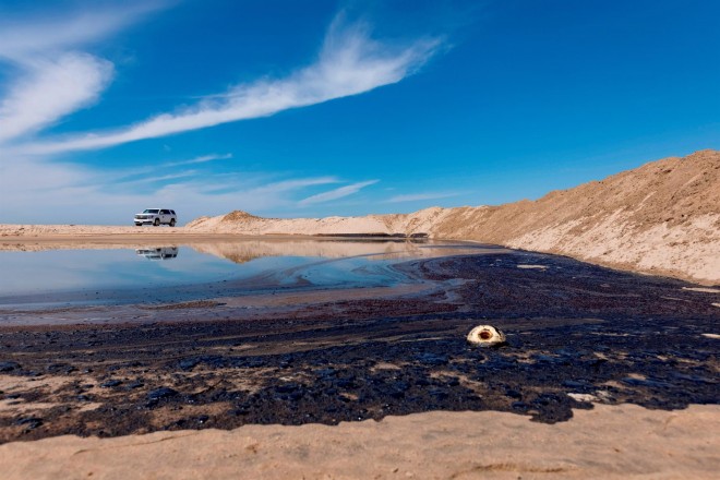 Gran derrame de crudo en las playas de California amenaza reserva natural