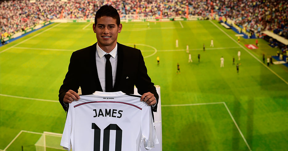 James Rodríguez, otro colombiano que llega al Real Madrid