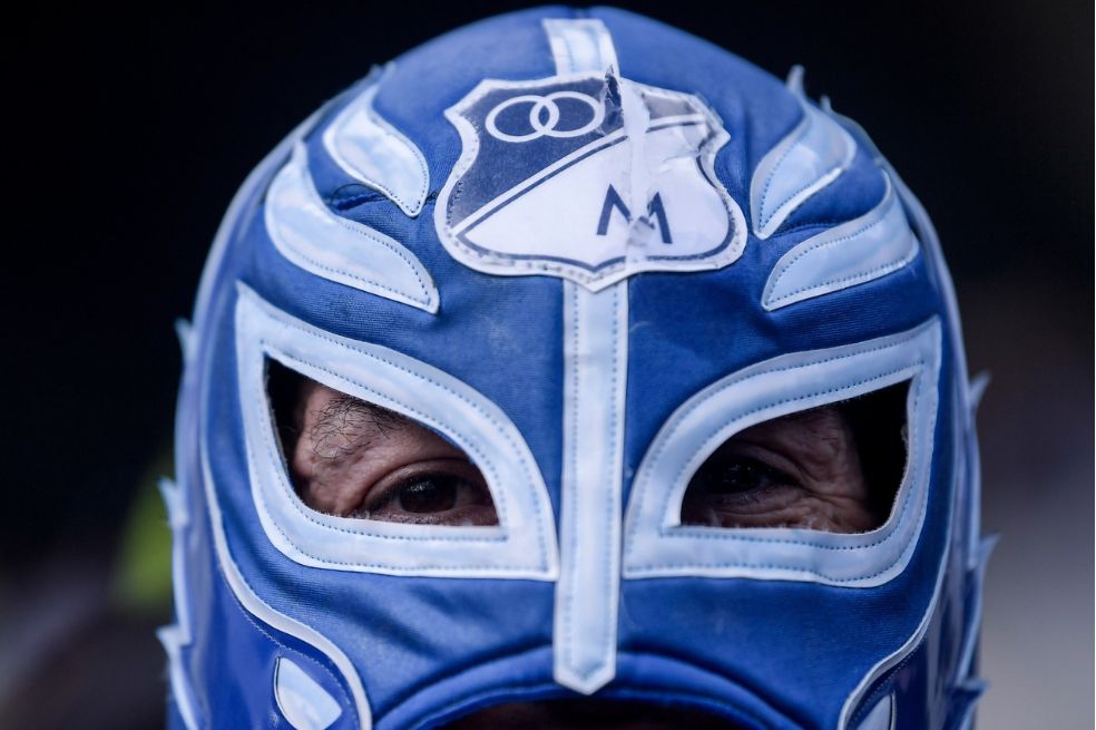 Así está el ambiente en El Campín para la final entre Millonarios y Nacional.