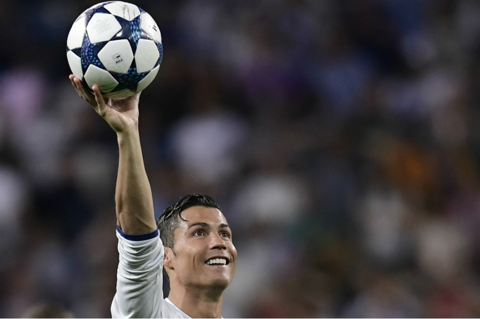 Cristiano se convirtió en el primer jugador en llegar a los 100 goles en Champions