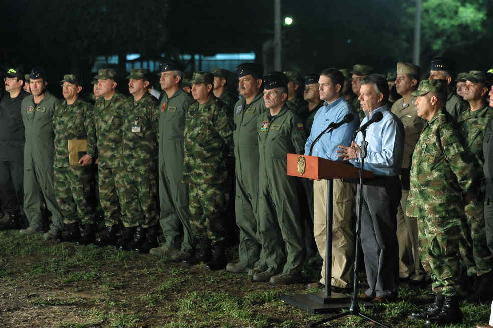 La paz en la agenda de la cúpula militar