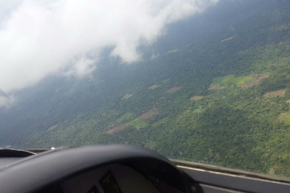 La Fuerza Aérea había dispuesto aeronaves de reconocimiento tripuladas y no tripuladas para ubicar el avión Cessna desaparecido el 11 de julio. / Fuerza Aérea Colombiana