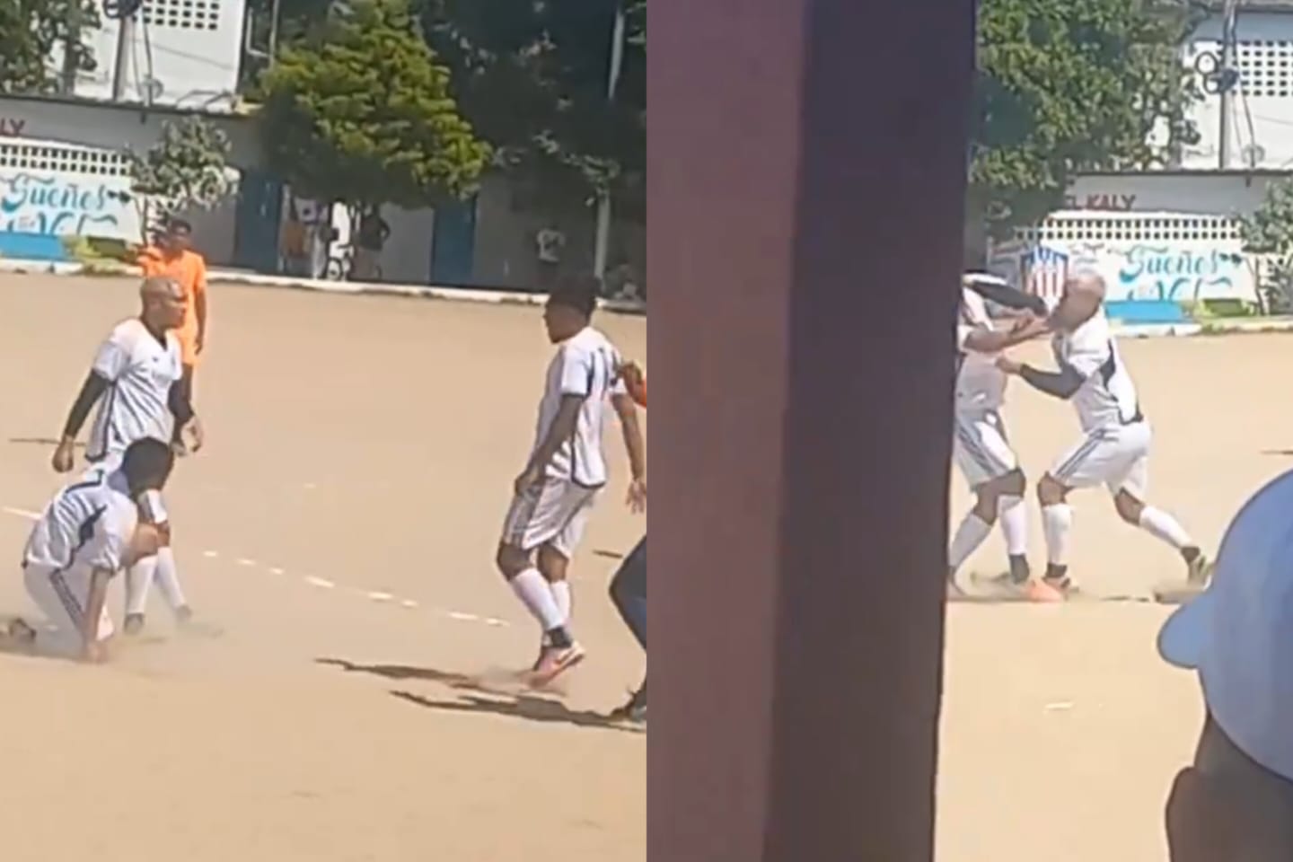 Teófilo Gutiérrez golpeó a un compañero en partido amistoso (video)