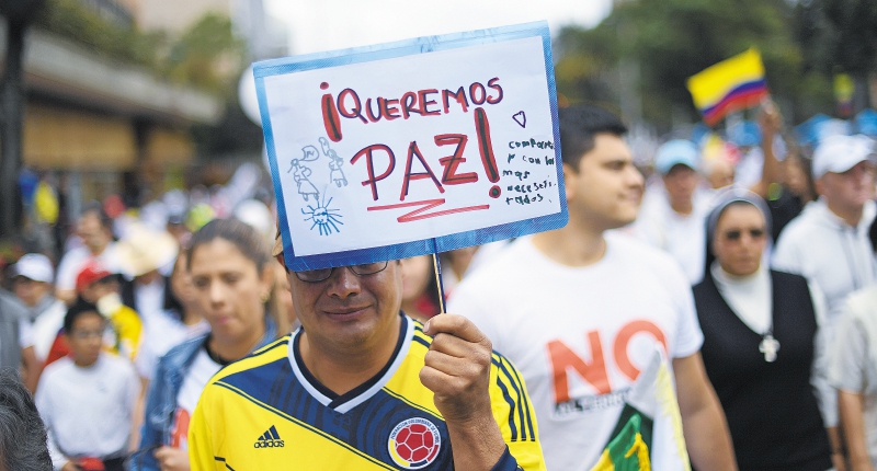 Colombia unida dijo basta y reclamó paz