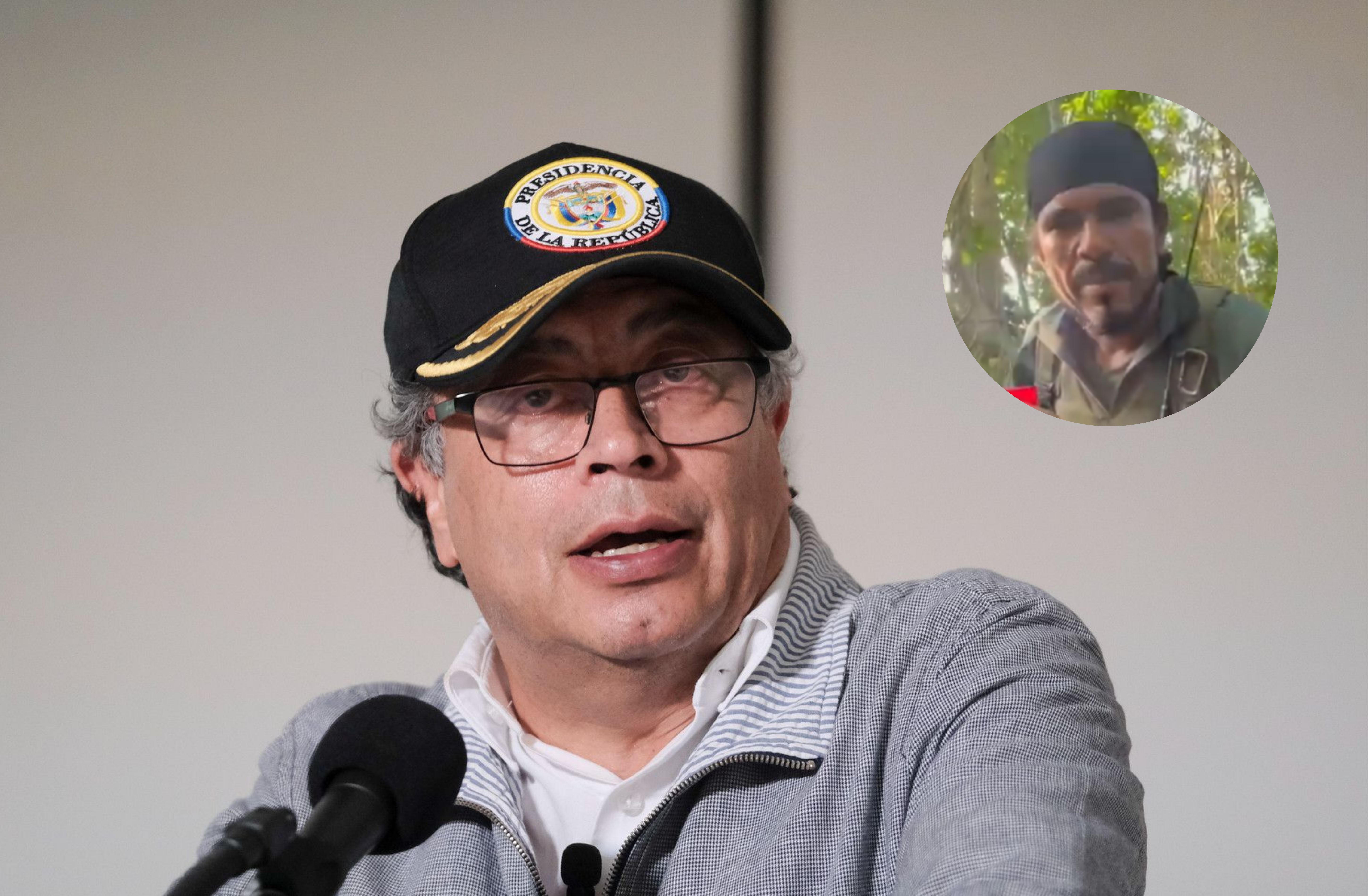 El presidente se refirió al comunicado que envió Jhon Mechas, comandante del Frente 33 del Estado Mayor de Bloques y Frente (EMBF), sobre buscar un camino para superar la tragedia en Catatumbo.