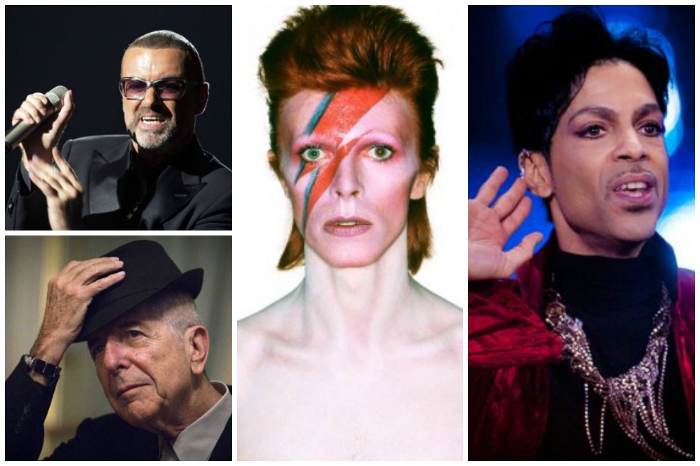 2016, El año en que dijeron adiós grandes estrellas de la música