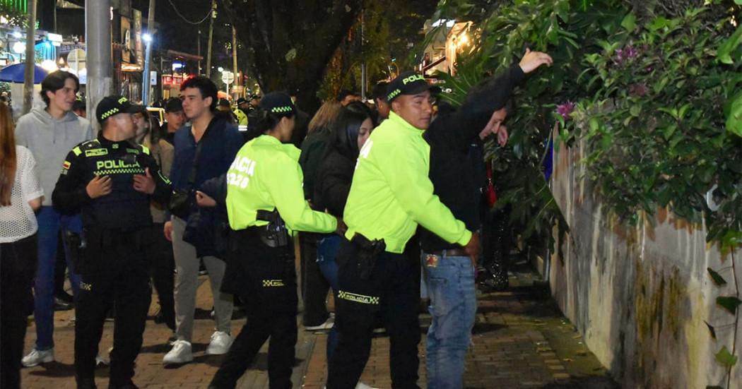 Autoridades realizaron ‘megatoma’ y control en zonas de rumba en Chapinero